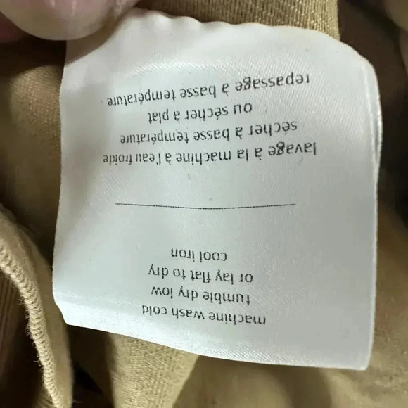 OAK + FORT Women's Khaki Skirt Elastic Waist Draw String Pockets - Size 0 - Picture 11 of 12